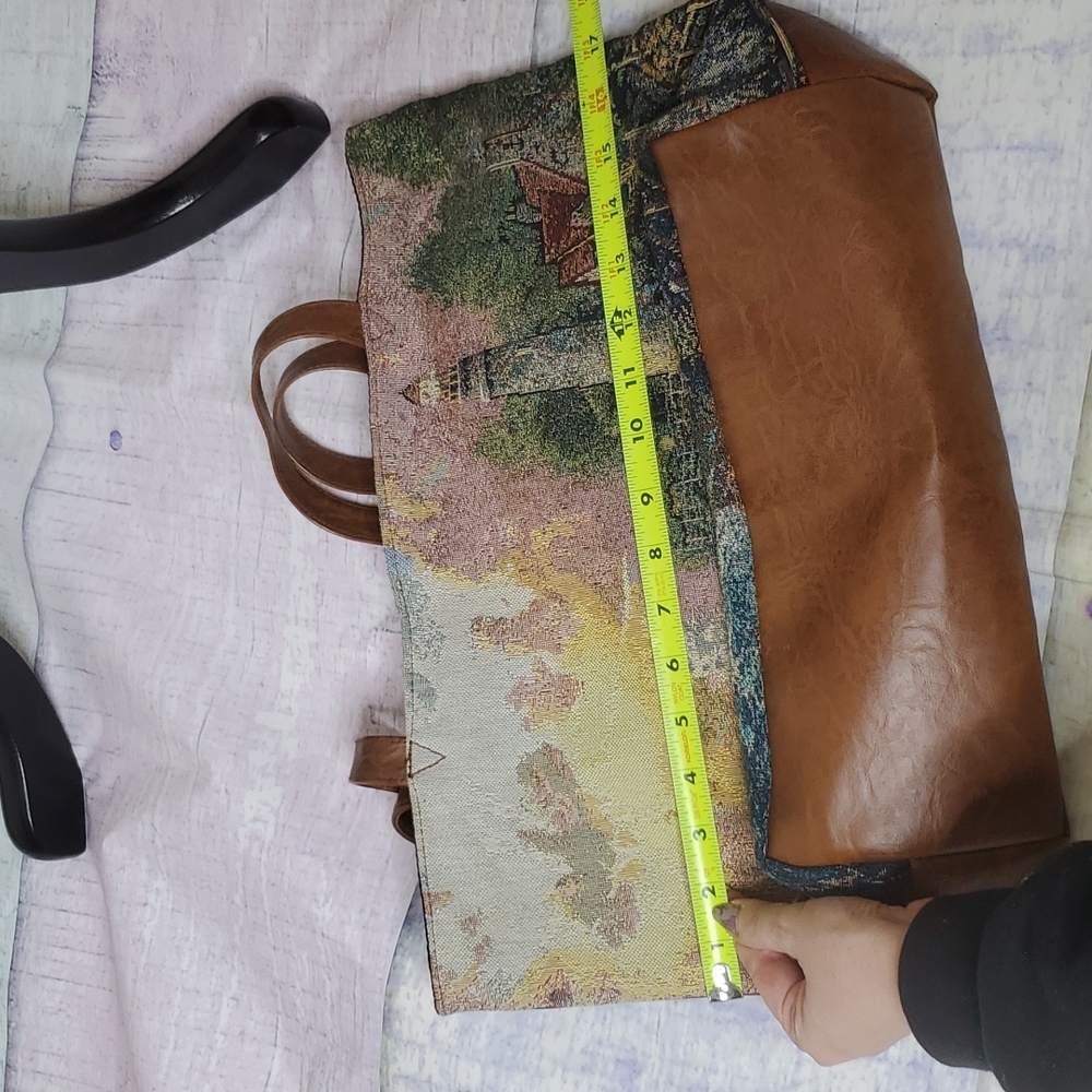 Thomas Kinkade Print Tapestry Tote Bag - Picture 5 of 8